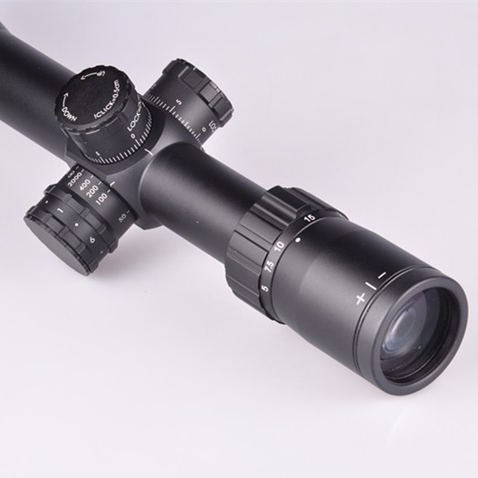 5-25x56mm дальность 30 мм трубы 1/10MIL Нажмите значение тактический прицел