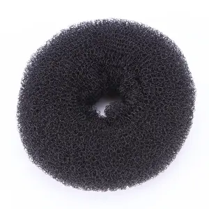 Donut mágico para el cabello para mujer, negro, marrón, Rubio, Anillo para el cabello, rizador de cabello