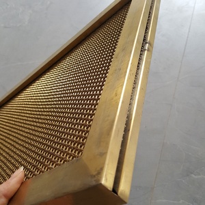 Trang trí lưới đa chức năng di chuyển phân vùng tường, khung thiết kế kim loại lưới phân vùng nhà bếp với theo dõi - Product Image 5