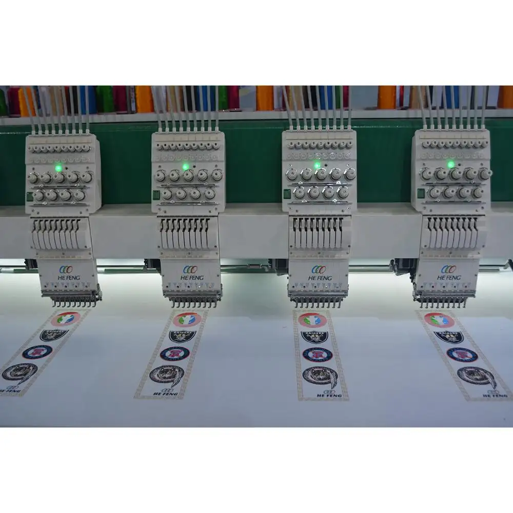 Repuestos similares a HEFENG Tajima/Barudan, 20 cabezales, máquina de flatcomputerizedembroiderymachine de alta velocidad