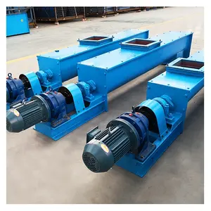 Cement Conveyor Price Endless Helicoid Screw Conveyor Forming Machine With Hanger Bearing For Cement Industry