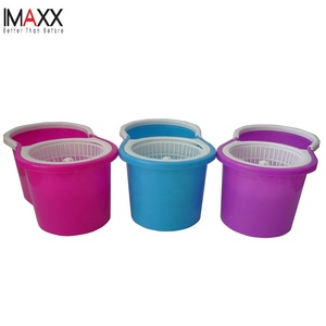 IMAXX ชีวิตที่ง่ายดายในครัวเรือน 360 ไมโครไฟเบอร์หมุนเมจิกซับมือกดสําหรับทําความสะอาดพื้น - Product Image 1