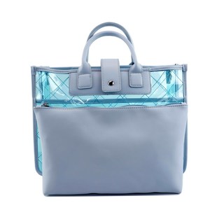 Claro caramelo de PVC doble cremallera playa verano Bolsos Mujer bolsos - Product Image 1