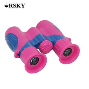 Choc Preuve Enfants <span class=keywords><strong>Jumelles</strong></span> 8x21 pour L'<span class=keywords><strong>observation</strong></span> Des Oiseaux D'apprentissage <span class=keywords><strong>Observation</strong></span> Des Étoiles - Product Image 2