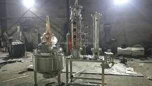 Fabrikpreis Konsistenter 300mm Rotkupfer <span class=keywords><strong>Whisky</strong></span> Rum Helm für Moonshine Stills und Alkohol Verarbeitung Towin 220V/380V - Product Image 6