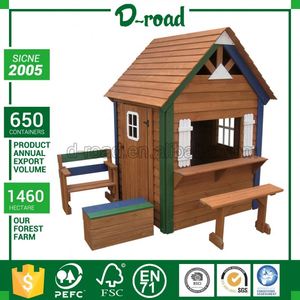 Esterno in <span class=keywords><strong>legno</strong></span> playhouse bambino cubby casa commercio all'ingrosso - Product Image 2