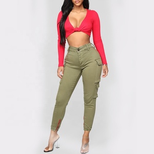 Robe de Soirée Sexy À Devant Torsadé Détail <span class=keywords><strong>Col</strong></span> en <span class=keywords><strong>V</strong></span> À Manches Longues Dames <span class=keywords><strong>Crop</strong></span> <span class=keywords><strong>Top</strong></span> - Product Image 1