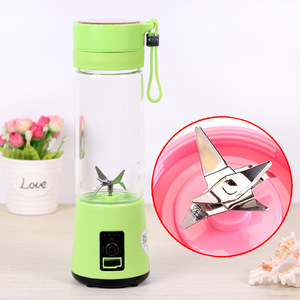 Nueva <span class=keywords><strong>Mini</strong></span> licuadora eléctrica para el hogar USB 6 cuchillas licuadora máquina portátil licuadoras de frutas - Product Image 3