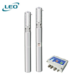 LEO 4 pulgadas profundo sumergible centrífuga de la <span class=keywords><strong>bomba</strong></span> de agua <span class=keywords><strong>Solar</strong></span> - Product Image 4