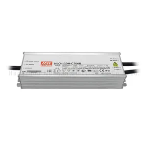 Mean well HLG-120H-C350AB 120W led driver with PFC 350ma 120w LED dimming driver 120w 350ma led driver