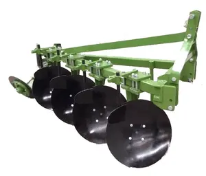 China agricultural factory 3 point mounted one way disc plow harrow tilling machine for tractor