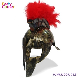 Sca Armatura Romano Armatura Spartan Greco Corinthian Casco Romano Legione Casco con il Rosso Plume - Product Image 3