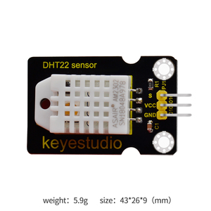 Blackberry-keytudio DHT22 capteur de température et humidité, pour microphone - Product Image 2