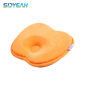 Suave cómodo de la manzana redonda forma Bambo recién nacido lindo de la cabeza de espuma de memoria almohada del bebé - Product Image 6