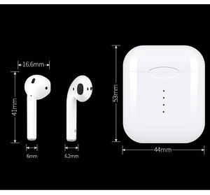 2018 avec boîte de charge <span class=keywords><strong>pour</strong></span> <span class=keywords><strong>iphone</strong></span> X 8, 7, <span class=keywords><strong>6</strong></span> plus samsung V4.2 stéréo <span class=keywords><strong>casque</strong></span> I7S TWS jumeaux sans fil tws i10 mini écouteur - Product Image 4