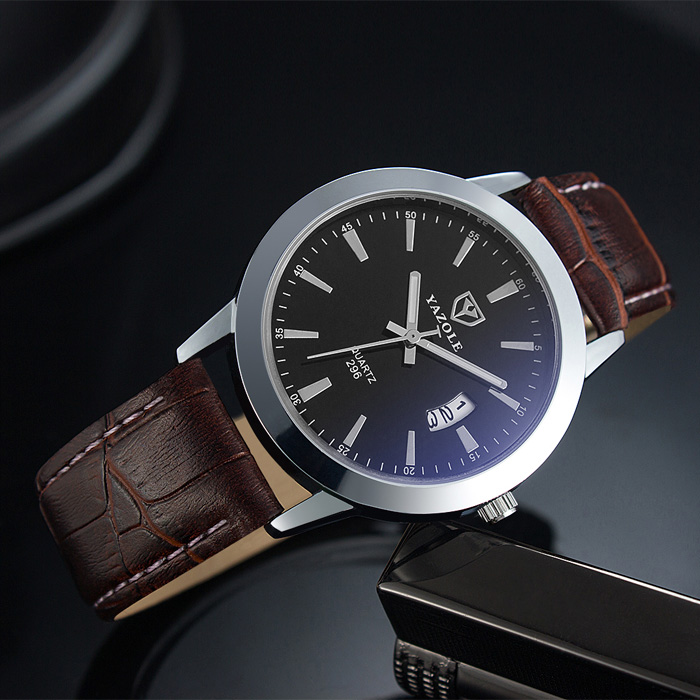YAZOLE Z 296 Luminous Waterproof Calendar Fashion Luxury Men