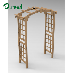 Style chinois en <span class=keywords><strong>bois</strong></span> ornement de jardin en plein air jardin tonnelle pergola - Product Image 2