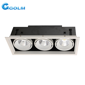 Multi-cabeza rectángulo lugar empotrada en el Techo Luz de rejilla led con un gran descuento - Product Image 3