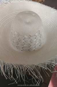 5bu <strong>Japan</strong> Glazed Two Tone <strong>Straw</strong> <strong>Hat</strong> Body - Product Image 2