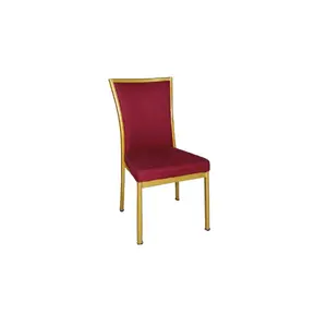 Manufacturers direct commercial furniture stacked practical comfortable back textile fabrics banquet wedding party chair