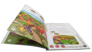 Educativos imagen <span class=keywords><strong>historia</strong></span> libro con <span class=keywords><strong>la</strong></span> pluma <span class=keywords><strong>de</strong></span> lectura para los niños que aprenden inglés - Product Image 4