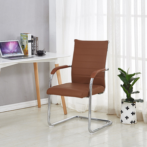 Comercio al por mayor cómoda oficina ejecutiva de cuero asientos <span class=keywords><strong>trabajo</strong></span> entrenamiento <span class=keywords><strong>personal</strong></span> invitado visitante sillas - Product Image 4