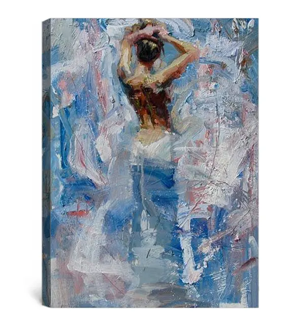 Handpainted beautiful girl picture painting,nude woman oil painting abstract picture,nude back sexy modern painting