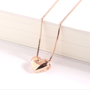 OEM/ODM estilo de moda 925 Plata hermoso colgante personalizado collar - Product Image 4