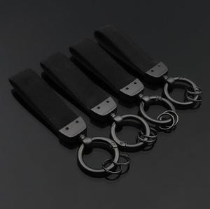 レザーキーホルダーカーロゴフローティングキーホルダー売れ筋カスタムキーリング - Product Image 2