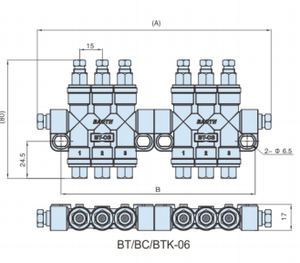 Distributeur BAOTN distributeur de <span class=keywords><strong>graisse</strong></span> système de lubrification central raccord en cuivre pour machine de tour cnc - Product Image 5