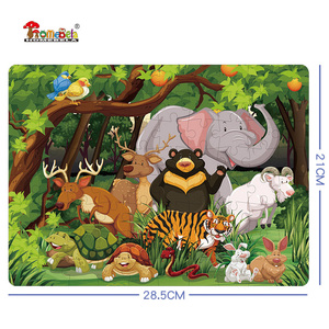 Educativo animal historia imprimible de papel rompecabezas juego de <span class=keywords><strong>puzzle</strong></span> para niños - Product Image 3