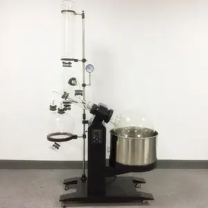 Evaporador rotatorio eléctrico de alta calidad 10L 20L 30L 50L Equipo de destilación de laboratorio eficiente para uso doméstico