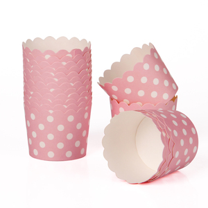 Round Bucket Paper Cake Cups, Muffin <strong>Cupcake</strong> <strong>Cases</strong>, Bake Baking <strong>CupCake</strong> Holder - Product Image 4
