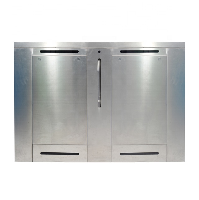 Нержавеющая Сталь барьер щитка двери турникет для контроля доступа 2 шт. один механизм + 1 двойной механизм