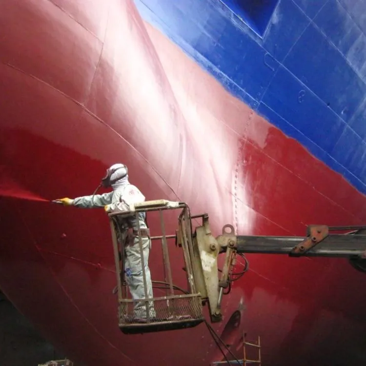 Waterproofing Alkali Resistant One Component Spray Chlorinated Rubber Paint for Boat Marine Paint