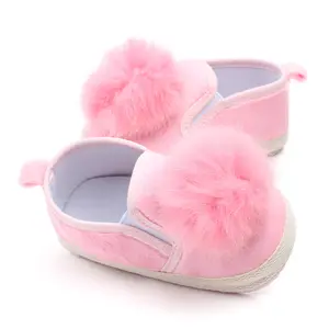 Красивые плюшевые милые ботинки для новорожденных девочек
