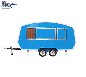 JX-FV435 Street food caravan trailer/food truck vending trailer/fast food mobile kitchen trailer