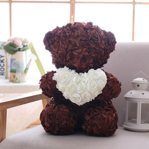 Commercio all'ingrosso Farcito Animale di <span class=keywords><strong>Peluche</strong></span> Teddy Bear Fiore della Rosa della <span class=keywords><strong>Peluche</strong></span> Giocattoli - Product Image 3