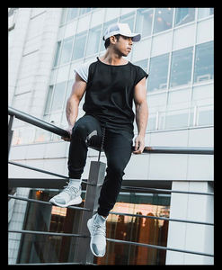 تسمية خاصة الجملة الرجال عداء ببطء Sweatpants عداء ببطء بانت استيراد الملابس الرياضية - Product Image 4