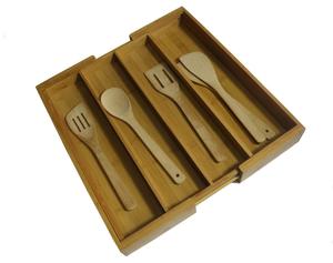 Di alta Qualità Cassetto Organizzatore di Bambù <span class=keywords><strong>Posate</strong></span> Holder - Product Image 4