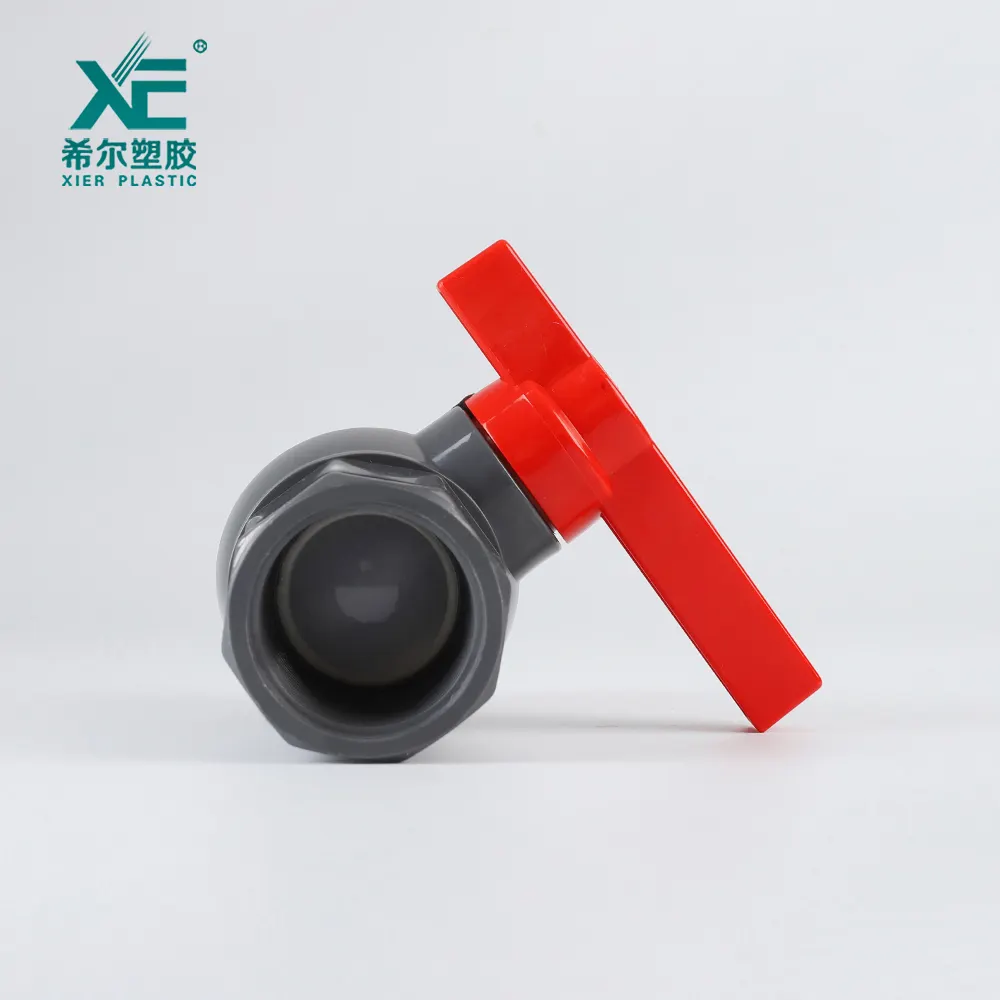 XE-válvula de compuerta de pvc de plástico, excelente presión normal, 1/2 "-4"