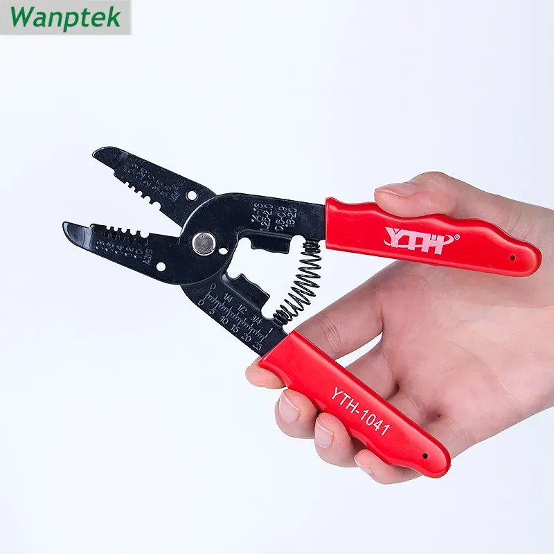 YTH Cáp Dây Vũ Nữ Thoát Y Cắt Crimper Crimper Cable Cutter nipper 1041 Tự Động Đa Chức Năng Tước Công Cụ Uốn Tóc Bồng Plies