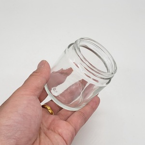 <span class=keywords><strong>3</strong></span> Oz Rỗng Rõ Ràng Glass <span class=keywords><strong>Honey</strong></span> Chum Mỹ Phẩm Chai Thủy Tinh Với Vít Alum Nắp Cho Bán Buôn 100Ml - Product Image 6