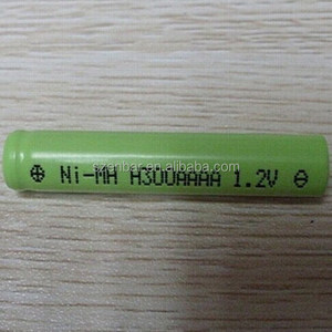 1,2 V Flat Top <span class=keywords><strong>Nimh</strong></span> <span class=keywords><strong>300mAh</strong></span> batería recargable para lámparas solares, antorcha, luz de emergencia, luz de búsqueda, etc. - Product Image 3