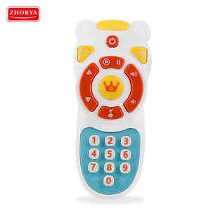 New design cute shape baby educational toy plastic smart baby music cellphone toy mobile phone toy for boys girls kids