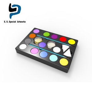 La Copa <span class=keywords><strong>del</strong></span> <span class=keywords><strong>Mundo</strong></span> de 2018, 14 <span class=keywords><strong>colores</strong></span>, no-tóxico pintura de la cara nacional de cara de bandera fans <span class=keywords><strong>del</strong></span> deporte pintura de la cara - Product Image 4