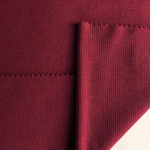 Venta al por mayor T/R rib 2*2 70% poliéster 30% rayón de la tela de la camisa - Product Image 5