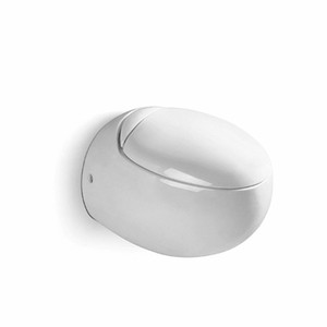 B2301 Chaozhou porcelana sanitaria redonda murales baño WC para hotel - Product Image 1