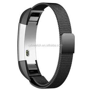 Bandes pour <span class=keywords><strong>Fitbit</strong></span> <span class=keywords><strong>Alta</strong></span> <span class=keywords><strong>HR</strong></span> et <span class=keywords><strong>Alta</strong></span> De Remplacement En Acier Inoxydable En Métal Petit Grand <span class=keywords><strong>bracelet</strong></span> Argent Noir Arc-En-Ciel - Product Image 3