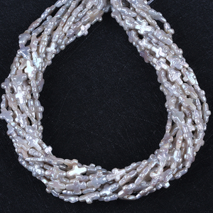 Gros Naturelles de Culture Irrégulière Croix Forme <span class=keywords><strong>Perles</strong></span> D'eau Douce Baroque <span class=keywords><strong>Perles</strong></span> - Product Image 3